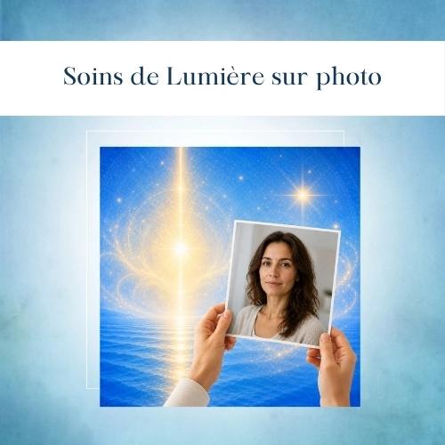 Soins de Lumière sur photo